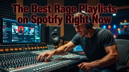 Professional header image for list-based article: The Best Rage Playlists on Spotify Right Now